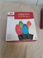 Holiday home 25 piece light set look new