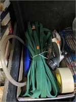 Hose and sprayer lot.