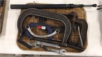 C Clamps, Wrenches, Hood Holder