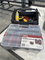 tool bag & tools, 2 pack organizer
