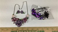 2- Necklace and Earrings Set