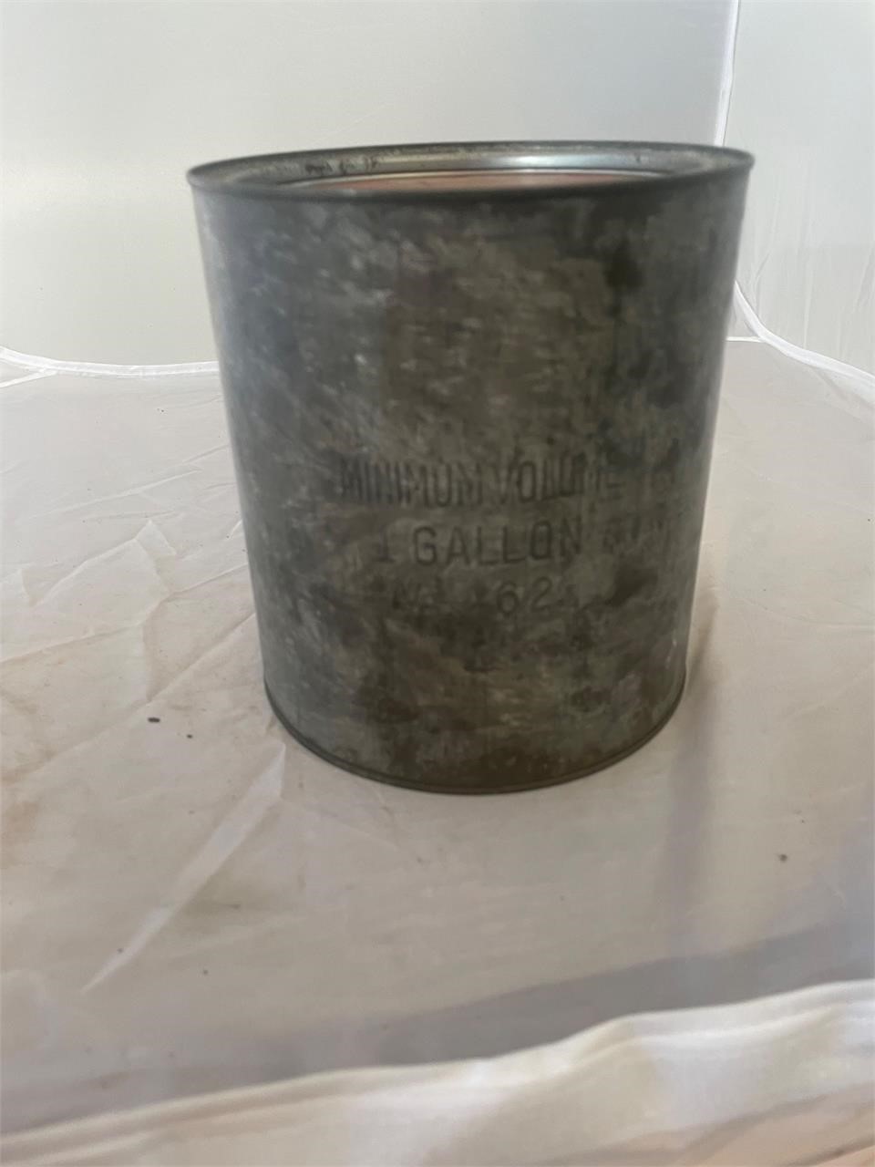 VA 62 Gallon Oyster Can