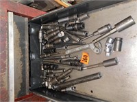 Miscellaneous star bits, Allen wrenches, sockets