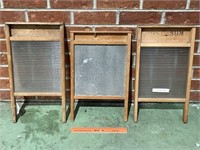 3 x Wash Boards - Largest 310 x 570