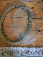 Oval Glass Frame