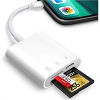 3.54 x 1.57 x 0.35  Micro SD Card Reader for iPhon