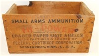 * Vintage Federal Ammo Box
