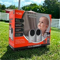 $120  MOBI Cam PRO HD, Baby Monitor, White