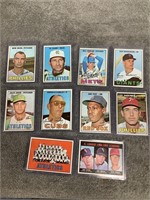 Ten 1967 Topps Cards