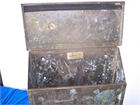 NICE Vintage Heavy Brass Mail Box
