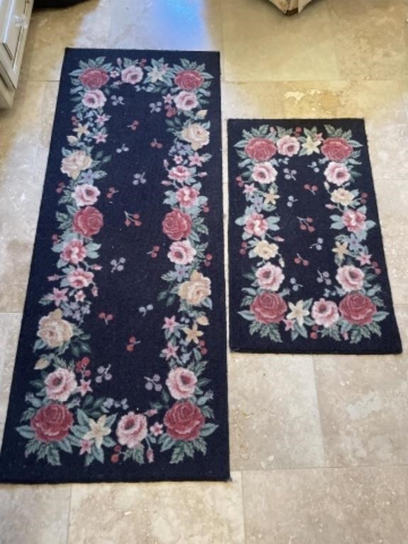 Runner and Small Accent Rug
