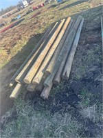 Pile of 12' Posts x 6 inch wide
