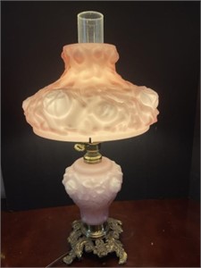 Puffy Art Glass Table Lamp
