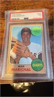 1968 Topps Juan Marichal PSA 7