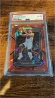 2022 Priozm Stephen Curry Red Ice PSA 6