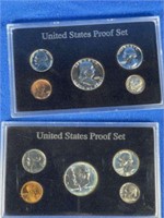 Two US Proof Sets