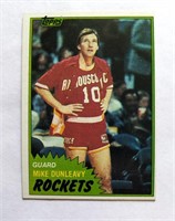 1981-82 Topps Mike Dunleavy Card #85