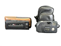 2 Vintage Cameras w/Cases