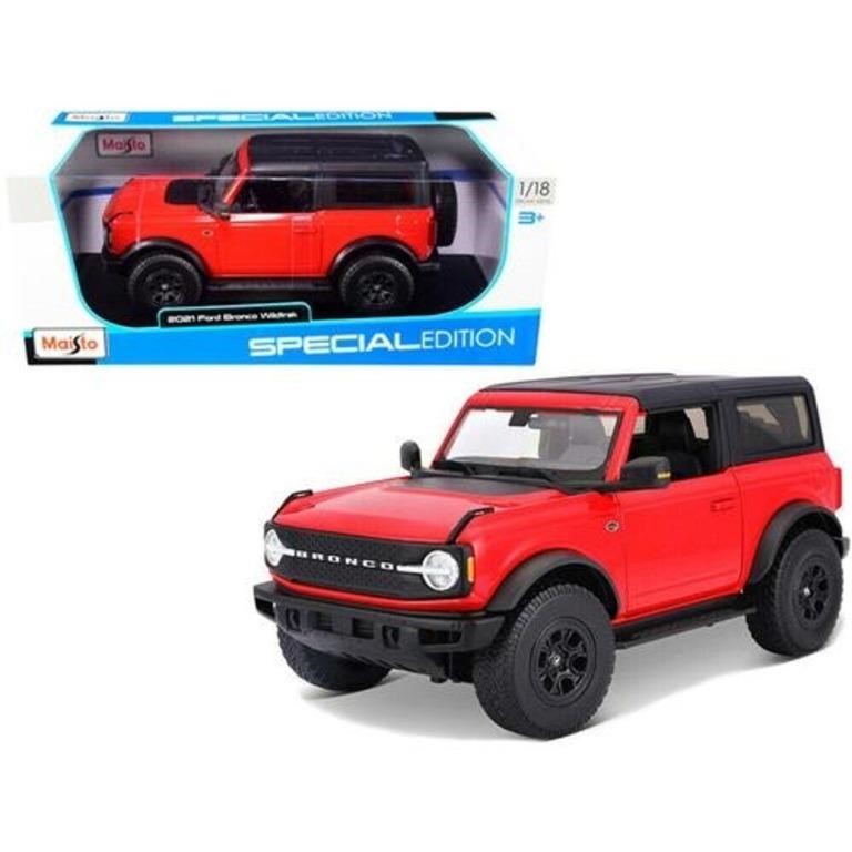 Ford Bronco 2021 ""Wildtrak""" - Scale: 1:18