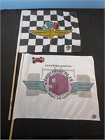 1 Indianapolis Motor Speedway Flag 16" x 14" &