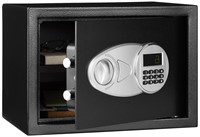 Amazon Basics Steel Security Safe and Lock Box wit