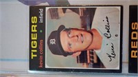 1971 Topps Baseball Card # 553 Kevin Collins - Det