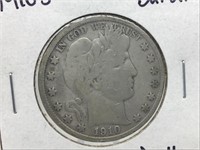 1910S Barber Half Dollar