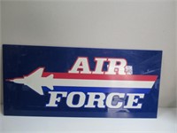 Plastic Air Force Sign