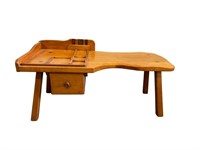 Cobbler bench style coffee table