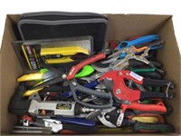 Assorted Clippers, Tin Snippers, Pipe Cutter