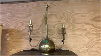 Converted gas to electric Hanging Lamp