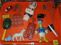 Tray Lot of Assorted Toys