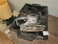 CRAFTSMAN 1 HP 3" SANDER W/ CASE