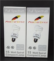 Full Spectrum Featherbrite Spiral Compact Bulbs