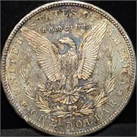 1879-S Morgan Silver Dollar Rev Toned, Nice