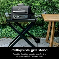 $150  Ninja Woodfire Collapsible Grill Stand
