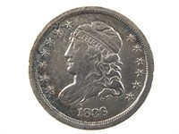 1836 Bust Half Dime, Large 5C