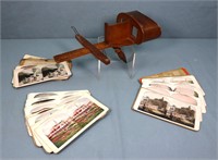 Stereoviewer w/ 40 Stereograph Cards
