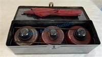Antique automotive kerosene signal kit