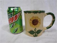 Roseville OH Sunflower Mug