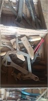 Clamp and wrenches etc