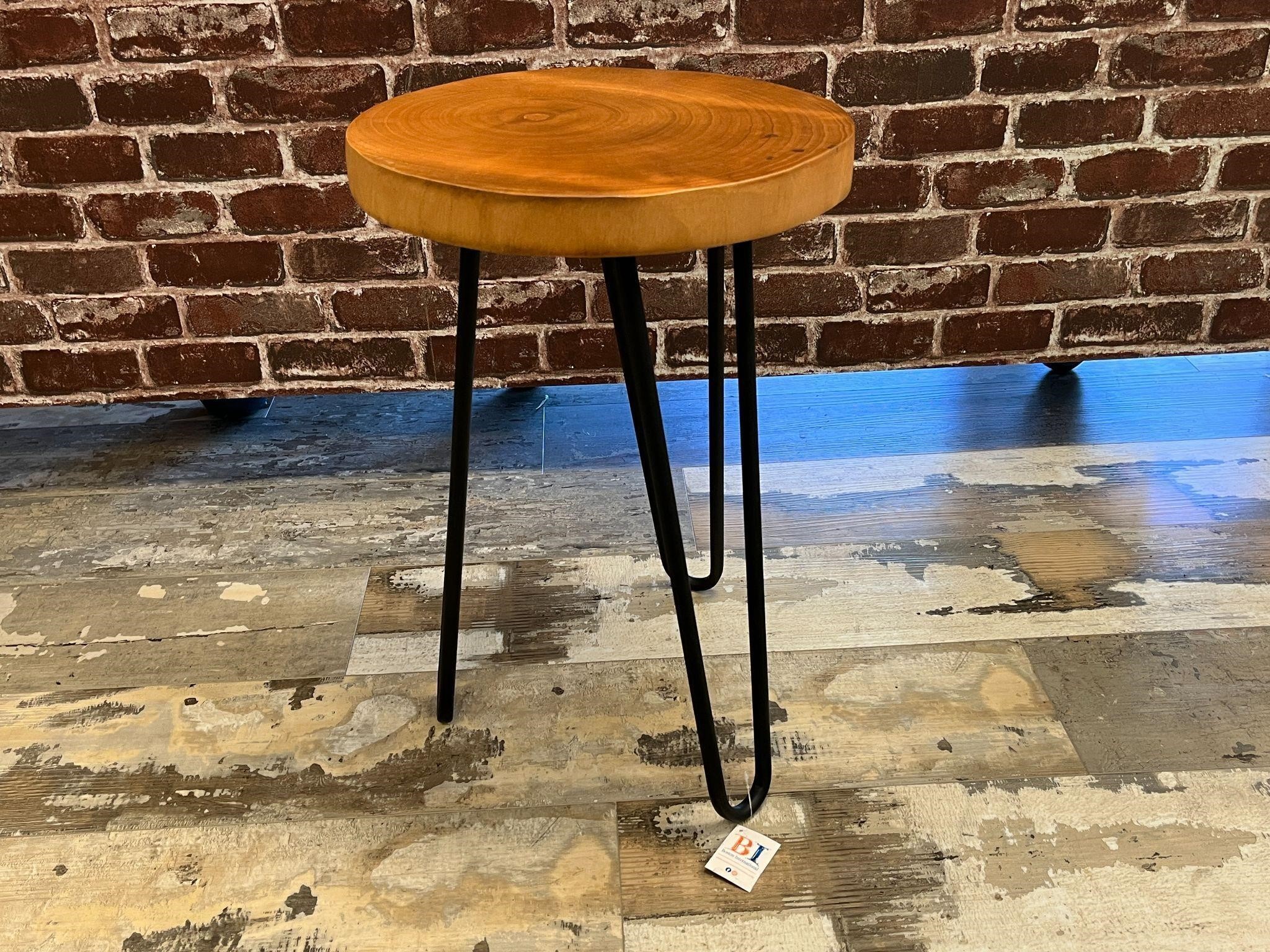 Table/Stool with Hairpin Legs