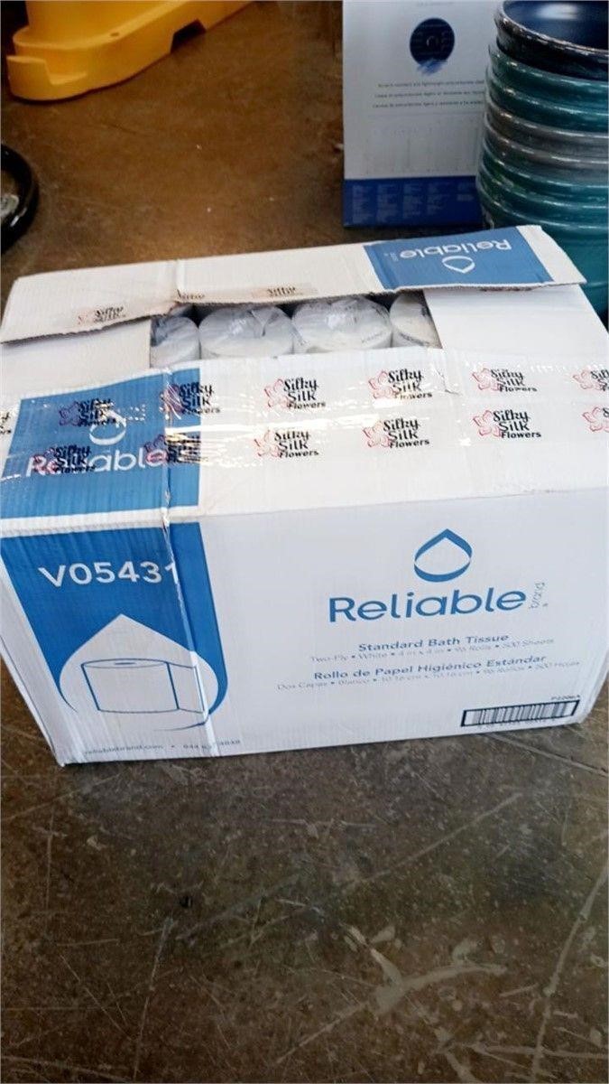 RELIABLE BATH TISSUE 96 ROLLS