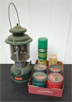 Coleman Kerosene Lamp & Bug Repellent