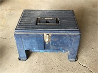step stool tool box and nailers