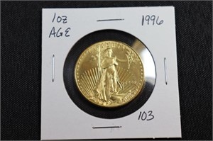 1996 American Gold Eagle $50 1oz Gold Coin