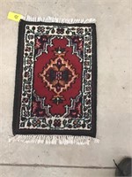 Handmade oriental prayer rug