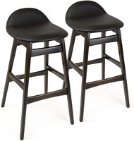 Set of 2 Bistro Bar Counter Height Stools