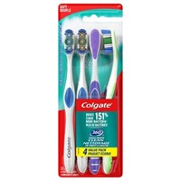 Colgate 360 Toothbrush - Soft Bristles  4ct