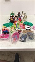 Large toy and action figure lot.  Vintage